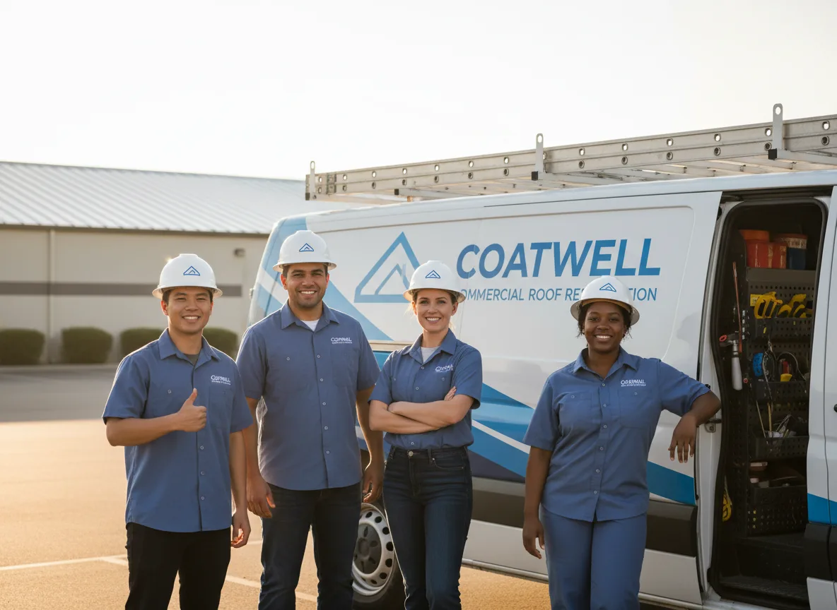 Commercial roof coating company in Wyoming, MN